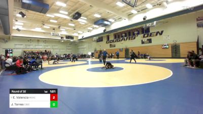 116 lbs Round Of 32 - Elijah Valencia, Merced vs Justin Torres, Cibola (AZ)