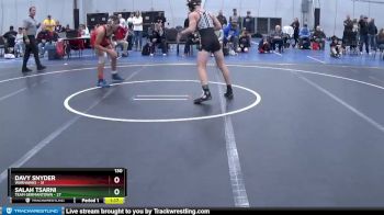 130 lbs Round 3 (6 Team) - Salah Tsarni, Team Germantown vs Davy Snyder, Warhawks