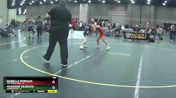 109 lbs Round 1 (16 Team) - Isabella Morales, Colorado Mesa vs McKenzie Gilreath, Lindenwood