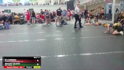 68 lbs Round 3 (10 Team) - RJ Cabrera, Florida Scorpions Gold vs Brooks Gilson, Full Circle