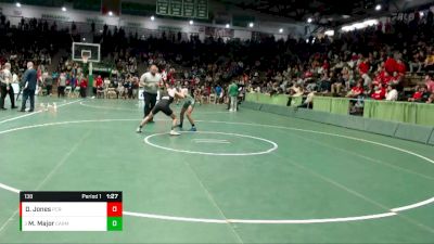 138 lbs Quarterfinal - Michael Major, Carmel vs Delin Jones, Providence Cristo Rey