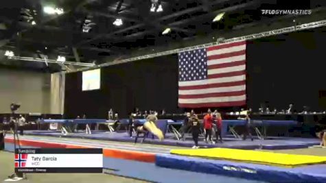 Taty Garcia - Tumbling, WCC - 2021 USA Gymnastics Championships
