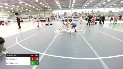 126 lbs Round Of 32 - Dean Houser, Steller Trained Embo vs Garrett Totten, Shore Thing Surf