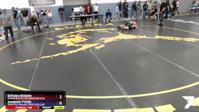 105 lbs Round 2 - Eithan Hesson, Alaska Battle Cats Wrestling Club vs Kannon Pyfer, Soldotna Whalers Wrestling Club