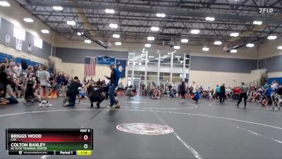 90 lbs Cons. Round 1 - Briggs Wood, C2X vs Colton Baxley, KC Elite Training Center