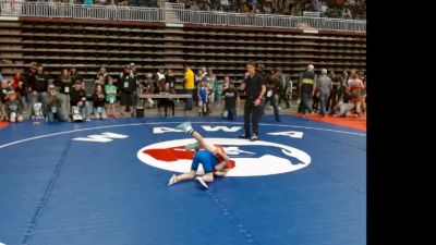 49 lbs Champ. Round 2 - Trae Campos, Green River Grapplers vs Matthew Hansen, Powell Wrestling Club