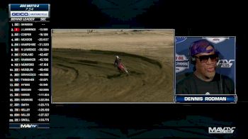 Dennis Rodman Checks In During 250 Moto 2 | Fox Raceway II National