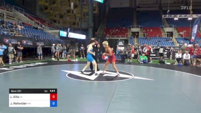 120 lbs Rnd Of 64 - Legend Ellis, Oklahoma vs Jackson Refsnider, Minnesota