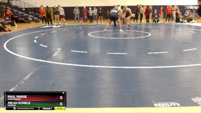 197 lbs Cons. Round 5 - Paul Parise, Muhlenberg vs Micah Kunkle, Messiah