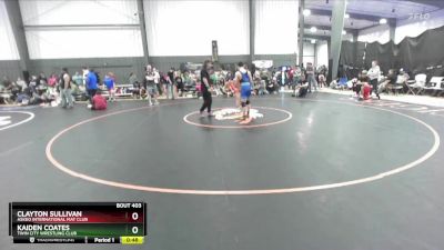 117 lbs Cons. Semi - Kaiden Coates, Twin City Wrestling Club vs Clayton Sullivan, Askeo International Mat Club