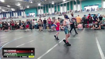 84 lbs Round 2 (10 Team) - Ray Catapano, Finger Lake Elite Grey vs Lachlan Smith, U2 Upstate Uprising