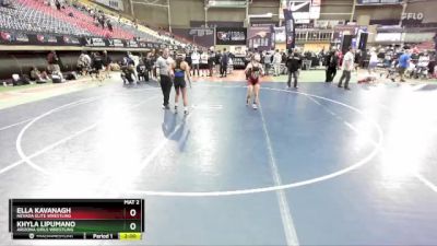 100 lbs Semifinal - Ella Kavanagh, Nevada Elite Wrestling vs Khyla Lipumano, Arizona Girls Wrestling