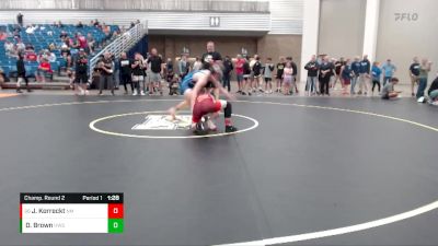 123 lbs Champ. Round 2 - Jordan Korreckt, North Miami vs Dominic Brown, Howe Wrestling School