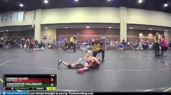 100 lbs Round 1 (4 Team) - Conner Ahlert, Steel Valley vs Christopher Hollingsworth, Team Palmetto