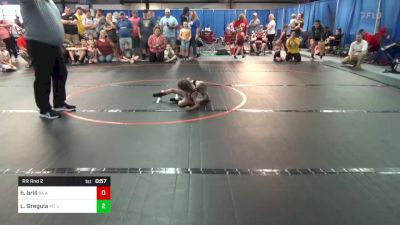 40 lbs Rr Rnd 2 - Harper Brill, 84 Athletes vs Lukas Gregula, Mt Lebanon