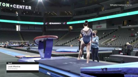 Leah Mackie - Vault, Gym America - 2022 Elevate the Stage Toledo presented by Promedica