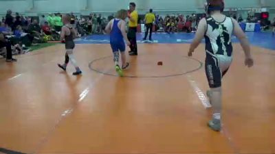 M-115 lbs Quarterfinal - Lincoln Ryan, MI vs Braxton Troyer, IN