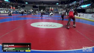 7A 220 lbs Cons. Semi - Chris Hawkins, Hewitt-Trussville vs Tafari Alcime, Bob Jones