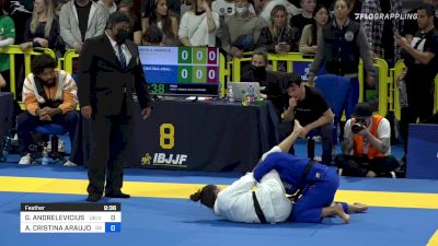 Ana Rodrigues vs Gabriela Pereira 2022 European Championships - FloZone