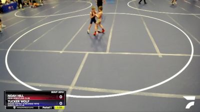 77 lbs Quarterfinal - Noah Hill, Peak Wrestling Club vs Tucker Wolf, Grand Rapids Screaming Yetis Wrestling Club