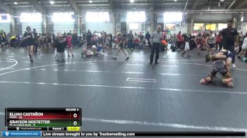 88 lbs Round 3 - Elijah Castañon, POWA vs Grayson Hostetter, PA Alliance Blue
