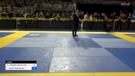 AMANDA MAGDA DE OLIVEIRA vs IZADORA CRISTINA SILVA 2024 Pan Jiu Jitsu IBJJF Championship