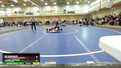 125 lbs Round 2 - Caddo Gilmore, Team Conquer vs Eli Shadwick, Terminator Wrestling Academy