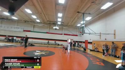 77 lbs 1st Place Match - Tucker Sayler, Thermopolis Wrestling Club vs Mack Grant, Douglas Wrestling Club