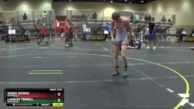 130 lbs Quarterfinal - Jason Downs, Mi Pitbulls vs Landon Terrell, Beaverton