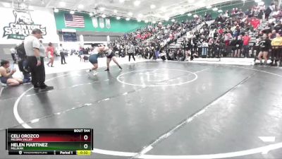 235 lbs Cons. Round 4 - Helen Martinez, Millikan vs Celi Orozco, Paloma Valley