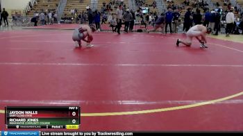 197 lbs 5th Place Match - Jaydon Walls, Saint Cloud State vs Richard Jones, Ridgewater Community College