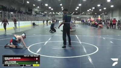 85 lbs Cons. Round 4 - Jeremy Wines, Tecumseh WC vs Landon Learn, Ares WC