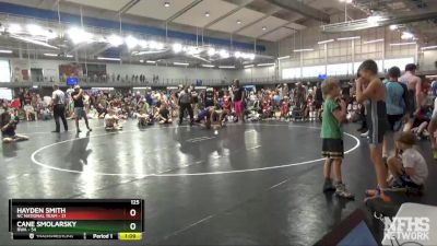 125 lbs Placement Matches (8 Team) - Cane Smolarsky, RWA vs Hayden Smith, NC National Team