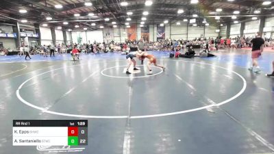 138 lbs Rr Rnd 1 - Kevin Epps, Grain House Wrestling Club vs Anthony Santaniello, Shore Thing Surf