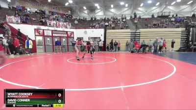 144 lbs Cons. Round 7 - Wyatt Cooksey, Bloomington South vs David Conner, Kokomo