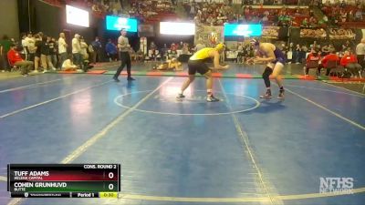 AA - 205 lbs Cons. Round 2 - Cohen Grunhuvd, Butte vs Tuff Adams, Helena Capital