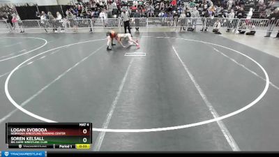 120 lbs Cons. Round 2 - Logan Svoboda, Nebraska Wrestling Training Center vs Soren Kelsall, Big Game Wrestling Club