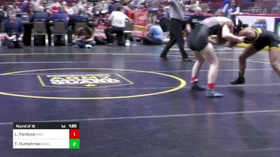 112 lbs Round Of 16 - Lane Fordyce, Bishop McCort-G vs Tamara Humphries, Brashear-G