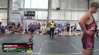 195 lbs Round 1 (6 Team) - Derek Badgley, Death Squad vs Alexander Card, ARES White