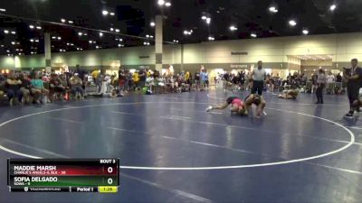 135 lbs Round 1 (6 Team) - Sofia Delgado, SOWA vs Maddie Marsh, Charlie`s Angels-IL Blk