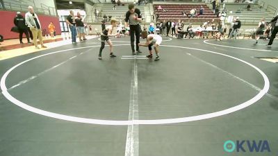 54-58 lbs Rr Rnd 4 - Boston Marzett, Pin-King All Stars vs Cole Ryon, Broken Arrow Wrestling Club