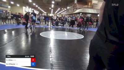 79 kg Rnd Of 32 - Xavier Giles, New York vs Nolan O'Boyle, Tar Heel Wrestling Club