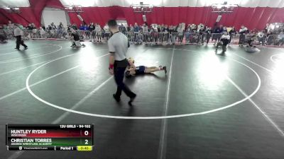 94-102 lbs Round 2 - Huntley Ryder, Wisconsin vs Christian Torres, Askren Wrestling Academy