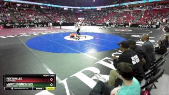 D1-157 lbs Cons. Round 2 - Peyton Lee, Kaukauna vs Larry Norrington, Brown Deer/Messmer/Shorew.