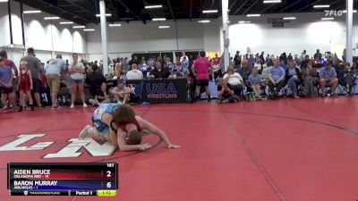 187 lbs Round 3 (8 Team) - Aiden Bruce, Oklahoma Red vs Baron Murray, Arkansas