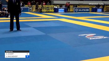 HANNAH SHARP vs JENA RAE BISHOP 2019 World IBJJF Jiu-Jitsu No-Gi Championship