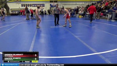 JV-3 lbs Round 1 - Andrew DeJarnatt, Williamsburg vs Dawson Scheetz, Independence