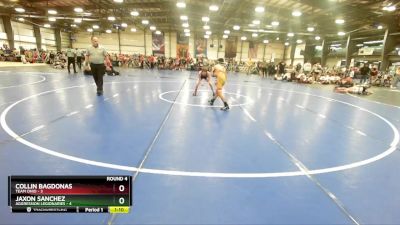 80 lbs Rd# 7- 10:45am Saturday Final Pool - Collin Bagdonas, Team Ohio vs Jaxon Sanchez, Aggression Legionaries