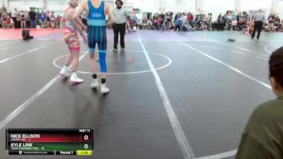 84 lbs Round 1 (10 Team) - Nick Ellison, Jacket WC vs Kyle Link, Team Diamond Fish