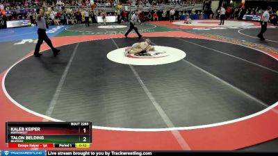 Cons. Round 3 - Kaleb Keiper, Northwest vs Talon Belding, Beatrice